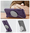 Θήκη για Samsung Galaxy S25, Suritch Shockproof, για MagSafe, μωβ