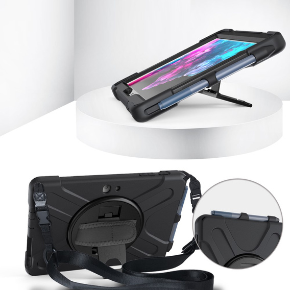 Προστατευτική θήκη σχήματος X για Microsoft Surface Go/Go 2/Go 3/Go 4, μαύρο