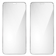 2x Μετριασμένο γυαλί για iPhone XR/11, ERBORD 9H Hard Glass στην οθόνη
