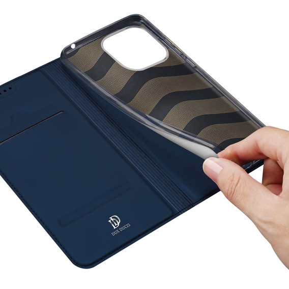 Dux Ducis Θήκη για Xiaomi Redmi 12C, Skinpro, σκούρο μπλε