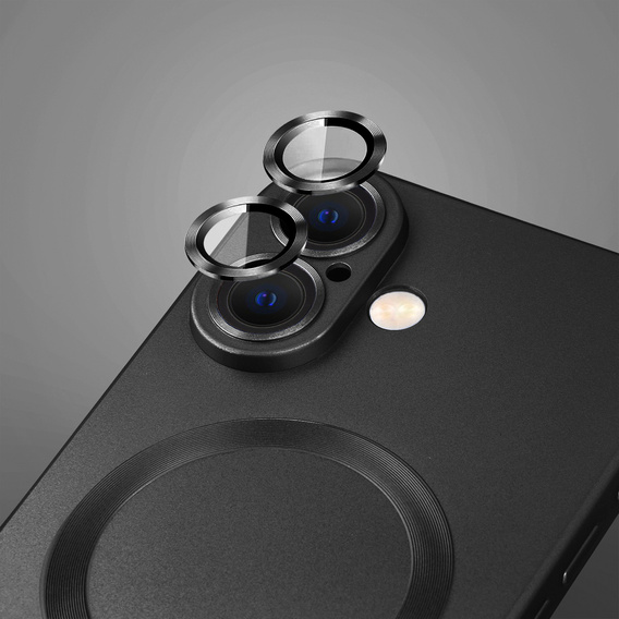 Θήκη για iPhone 16 Plus, ColorMag, για MagSafe, μαύρη