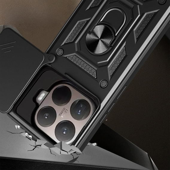 Θωρακισμένη θήκη CamShield Slide με κάλυμμα κάμερας και δαχτυλίδι για Xiaomi 15T Pro