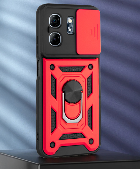 Θήκη για Infinix Hot 50i 4G, CamShield Slide, κόκκινη