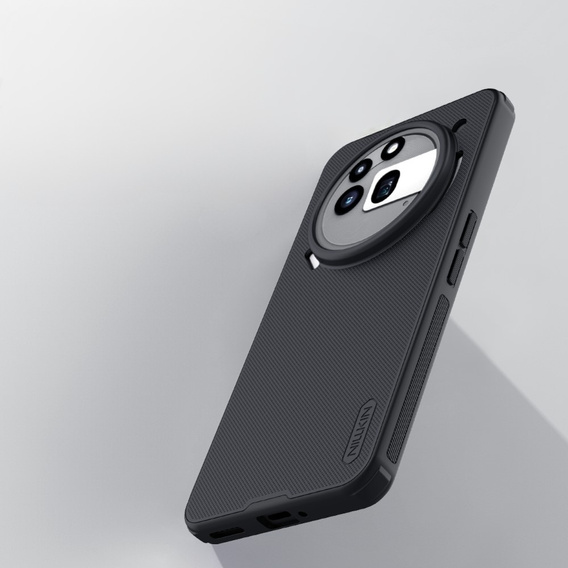 θήκη NILLKIN για Nothing Phone 3A, Frosted Shield, για MagSafe, μαύρη