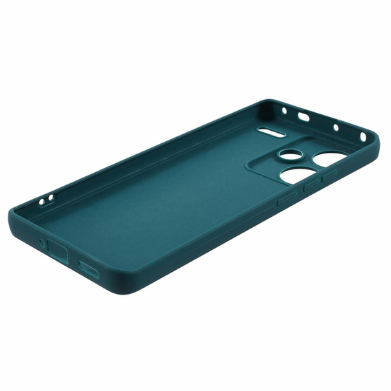 Θήκη για Xiaomi Redmi Note 13 Pro+, Silicone Lite, σκούρα πράσινη