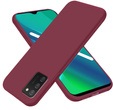 Λεπτή θήκη για Samsung Galaxy A02s, Slim, μπορντό