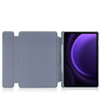 Θήκη πληκτρολογίου για Samsung Galaxy Tab S10 Lite / S10 FE / S9 FE, Rotary 360° Leather, μωβ