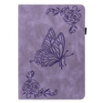 θήκη για το Lenovo Tab M11, Butterfly, μωβ
