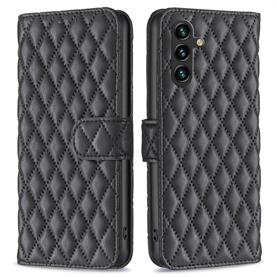 Θήκη με πτερύγιο για Samsung Galaxy A56, Wallet, BINFEN COLOR, μαύρη