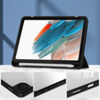 Θήκη για Samsung Galaxy Tab A9, Smartcase Hybrid, με χώρο για γραφίδα, μαύρη