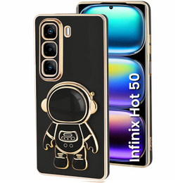 Θήκη για Infinix Hot 50 4G, Astronaut, μαύρη