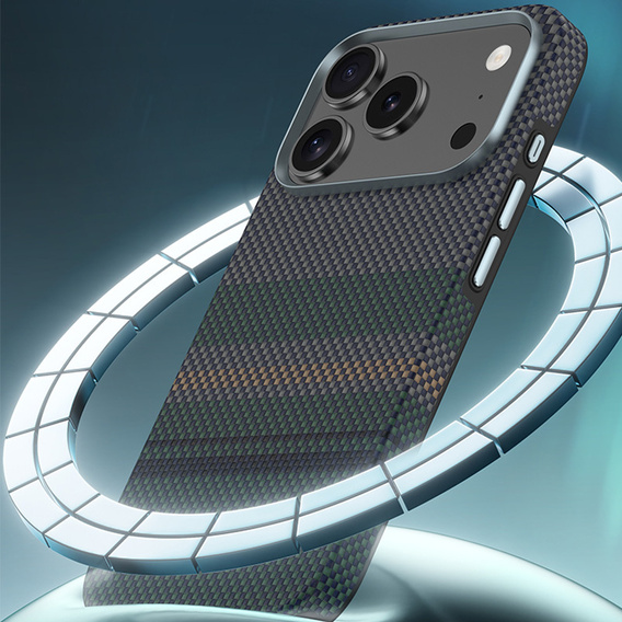 Θήκη BENKS Kevlar Magnetic Armor Pro Aurora 600D C070 για MagSafe για iPhone 17 Pro Max