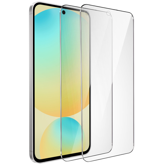 2x Μετριασμένο γυαλί ERBORD 9H Hard Glass στην οθόνη για Samsung Galaxy S24 FE 5G