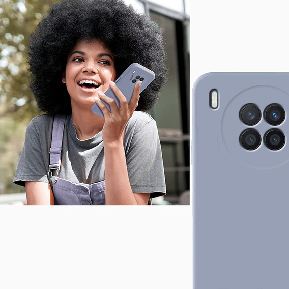 Θήκη για Huawei Nova 8i, Silicone Lite, λεβάντας