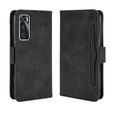Θήκη με πτερύγιο για vivo V20 SE / vivo Y70 2020, Card Slot, μαύρη