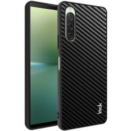 IMAK Θήκη για Sony Xperia 10 V, LX-5 Series, Carbon, μαύρη