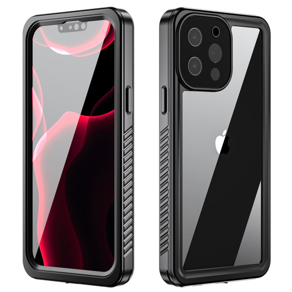 Αδιάβροχη θήκη IP68 για το iPhone 13 Pro Max, μαύρη