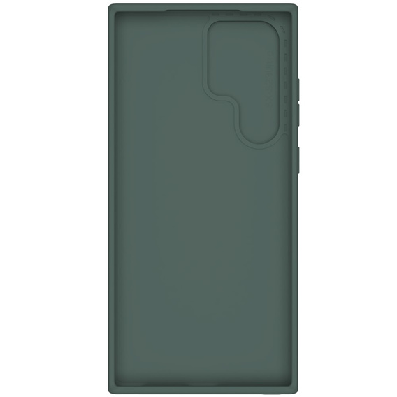 NILLKIN Θήκη για Samsung Galaxy S23 Ultra, θήκη σιλικόνης CamShield για MagSafe, πράσινη