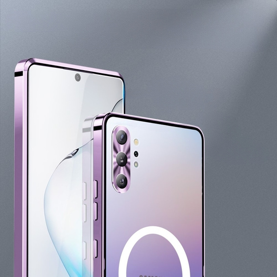 θήκη προστασίας κάμερας για το Samsung Galaxy Note 10+ Plus, CamShield MagSafe, διαφανής / βιολετί