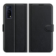 θήκη με πτερύγιο για Vivo Y52 5G / Y72 5G, Split Leather, μπλε
