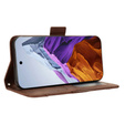 Θήκη με πτερύγιο για Google Pixel 9 Pro XL, Card Slot, καφέ