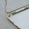 Μαγνητική θήκη MagSafe Dual Glass για iPhone 11, χρυσή