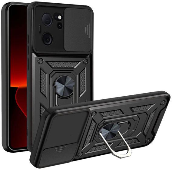 Θήκη για Xiaomi 13T / 13T Pro, CamShield Slide, μαύρη