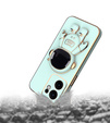 Θήκη για Oppo Reno 13F / Oppo Reno 13FS, Astronaut, πράσινη