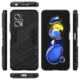 Θήκη για Xiaomi Poco X4 GT 5G, Military kickstand, μαύρη
