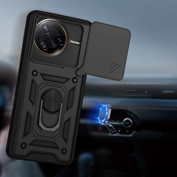 Θήκη για Xiaomi Poco F7 Ultra, CamShield Slide, μαύρη