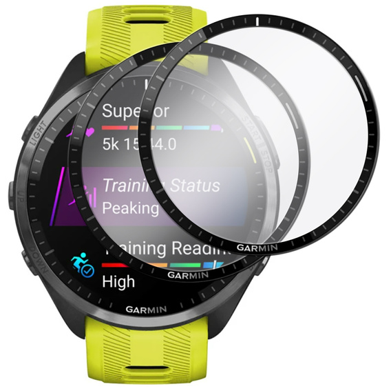 2x υβριδικό γυαλί ERBORD για Garmin Forerunner 965