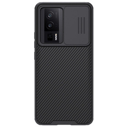 Θήκη για Poco F5 Pro, θωρακισμένη Nillkin, CamShield Pro, μαύρη
