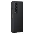 Γνήσια θήκη Samsung για Galaxy Z Fold 4, Leather Flip Cover, μαύρο