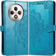 Θήκη με πτερύγιο για Oppo Reno 12FS / 12F, Mandala, μπλε