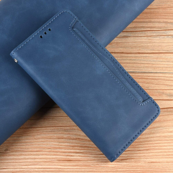 Θήκη με πτερύγιο για Sony Xperia 1 VI, Card Slot, σκούρο μπλε