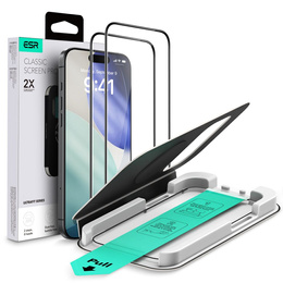 ESR UltraFit γυαλί μετριασμένο (2-Pack) για iPhone 17 Pro