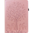 θήκη πτερύγιο για Amazon Kindle Paperwhite 5 (2021), tree, μπλε
