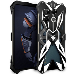 Θωρακισμένη θήκη για Infinix Note 40 Pro, Aluminum Alloy, μαύρη