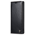 θήκη CASEME για Samsung Galaxy S9+ Plus, Waxy Textured, μαύρη