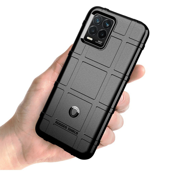 Θήκη για Realme 8/8 Pro, Rugged Shield, μαύρη
