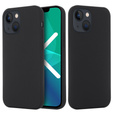 Θήκη για iPhone 14, Silicone MagSafe, μαύρη