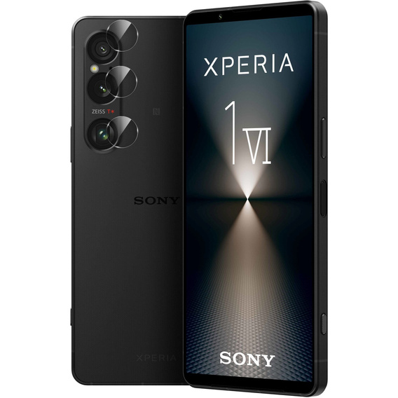 Μετριασμένο γυαλί για κάμερα για το Sony Xperia 1 VI, διαφανής