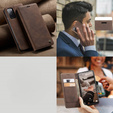 θήκη CASEME για Samsung Galaxy S20 FE, Leather Wallet Case, καφέ