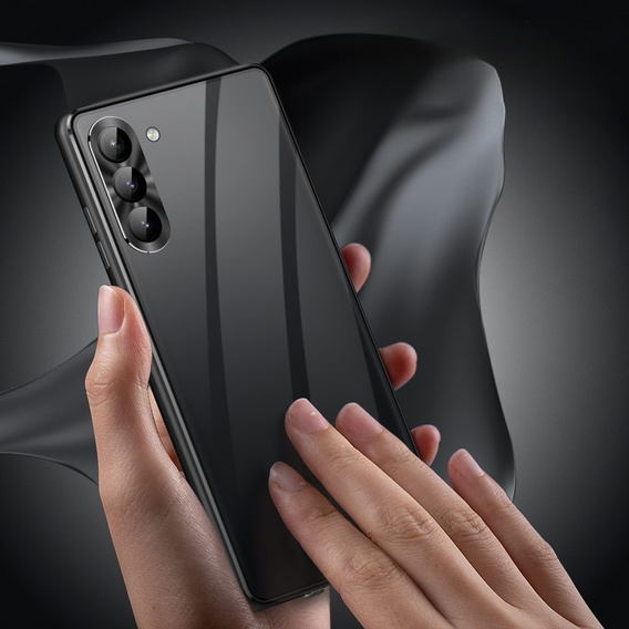 θήκη για το Samsung Galaxy S23 Plus, Magnetic Dual Glass, μαύρη