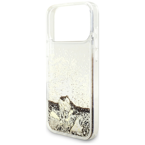 Θήκη GUESS Liq. Glitter 4 Charms για iPhone 17 Pro