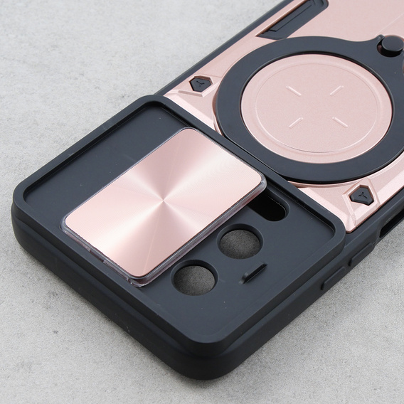 Θωρακισμένη θήκη για Infinix Note 12 Pro 4G / Note 12 2023, CamShield Slide, ροζ rose gold