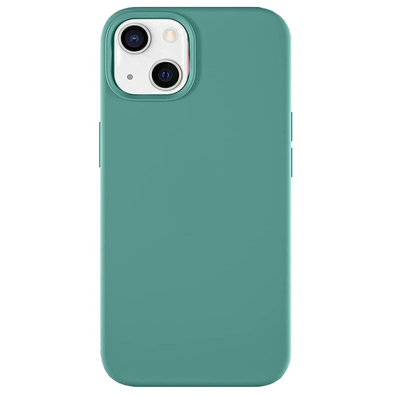 Θήκη για iPhone 14 Plus, Silicone Lite, πράσινη