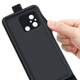 Θήκη με πτερύγιο για Xiaomi Redmi 12C, Flip, μαύρη