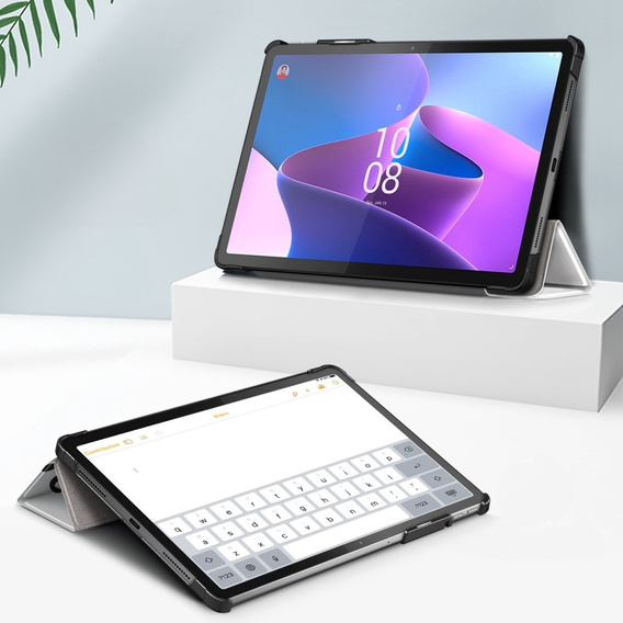 Θήκη για Lenovo Tab P11 Pro Gen 2 TB132FU TB132XU 11.2", με πτερύγιο, sleeping cat