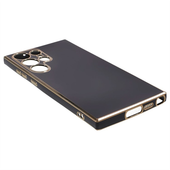Θήκη για Samsung Galaxy S24 Ultra, Glamour CamShield, μαύρη